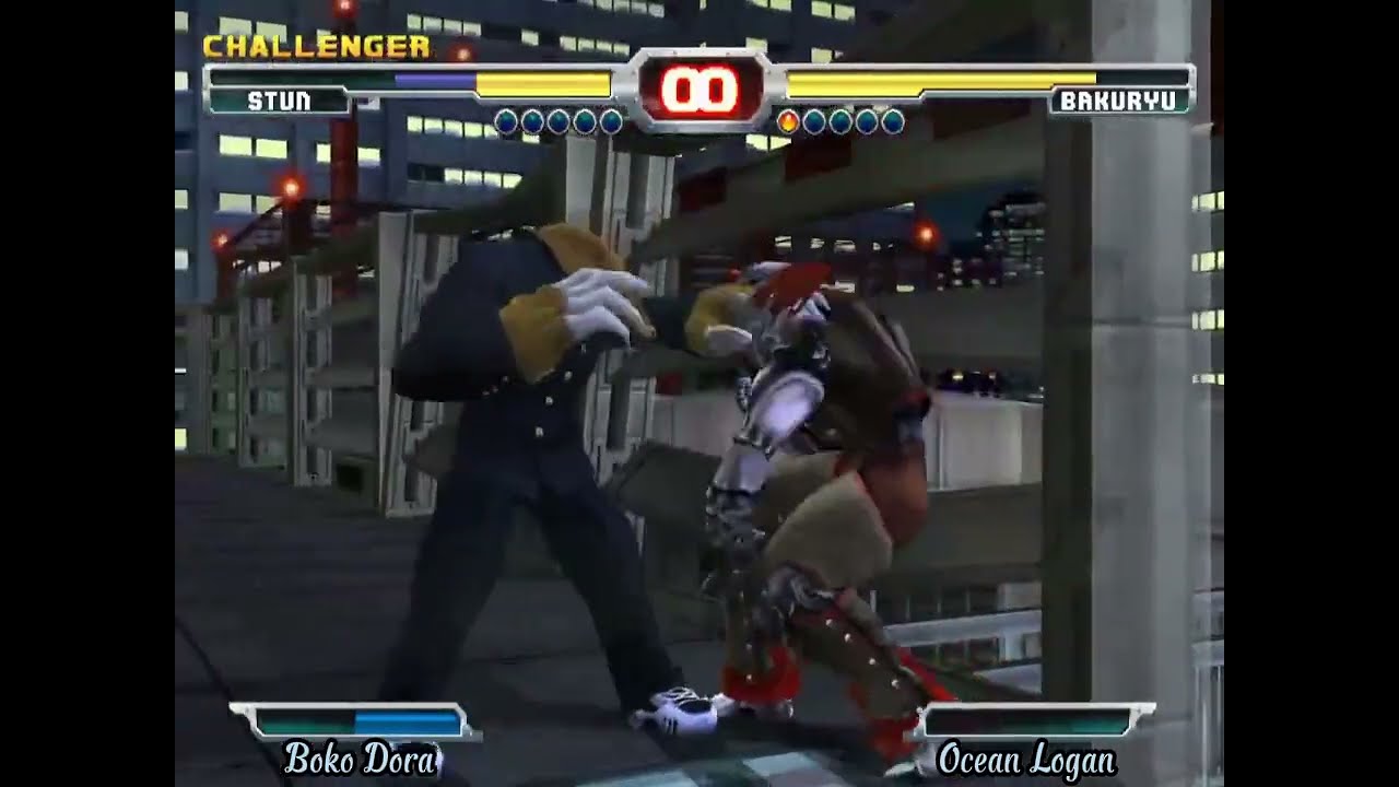 Boko Dora (Hải Sơn - Stun) vs Ocean Logan (Văn Tuấn - Bakuryu) | Bloody Roar 3 Online Việt Nam