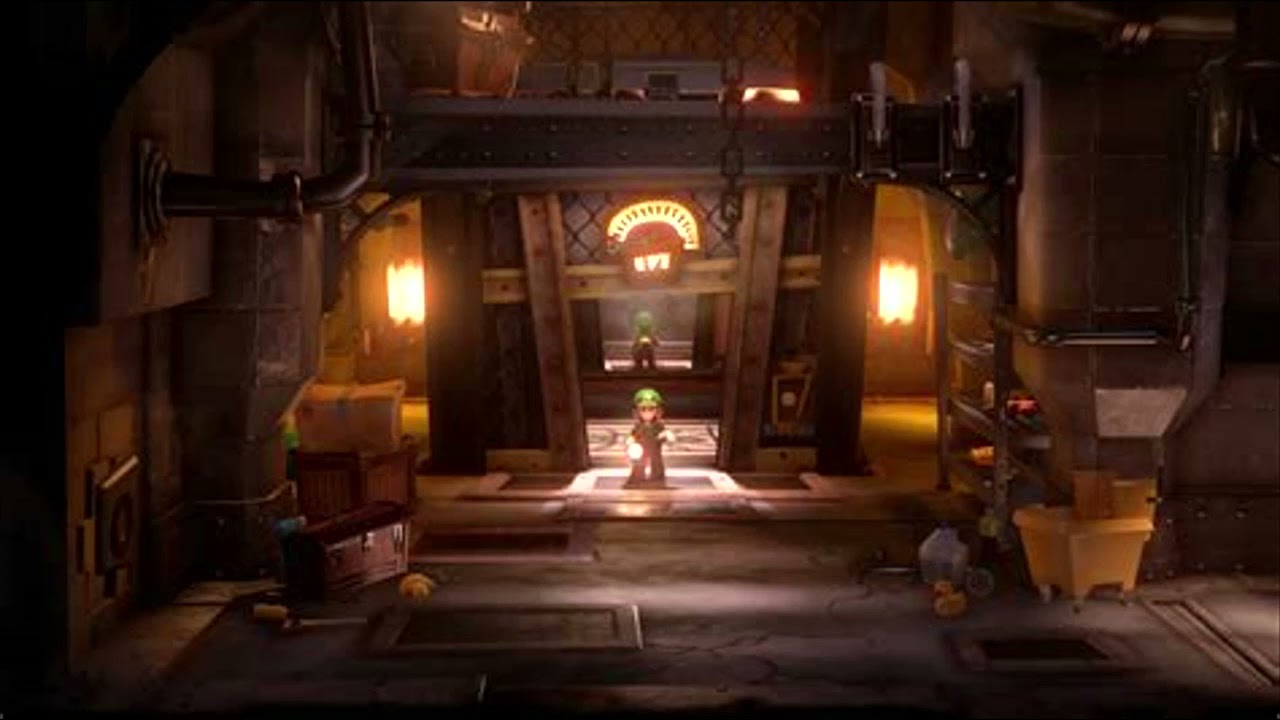 Luigi's Mansion 3 cover: B2: Boilerworks (Earthbound sound font)