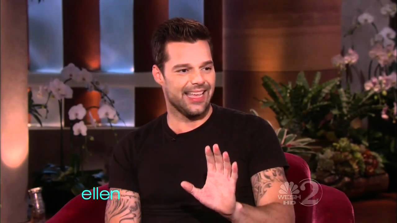 Ricky Martin on Ellen (11/11/10) - HD