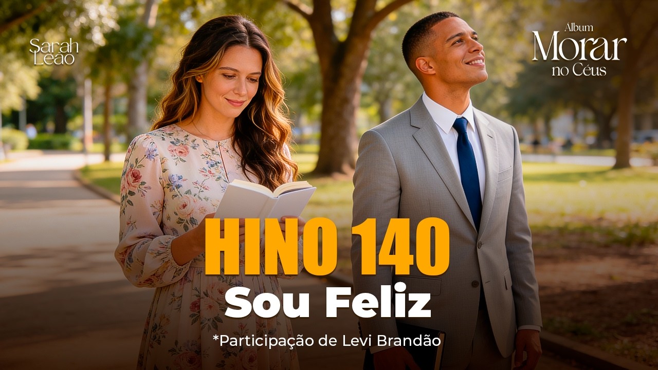 Hino 140 - Sou Feliz | Hino CCB Cantado | O Hino que Traz Alegria à Alma | Hinário 5 | Com Letra