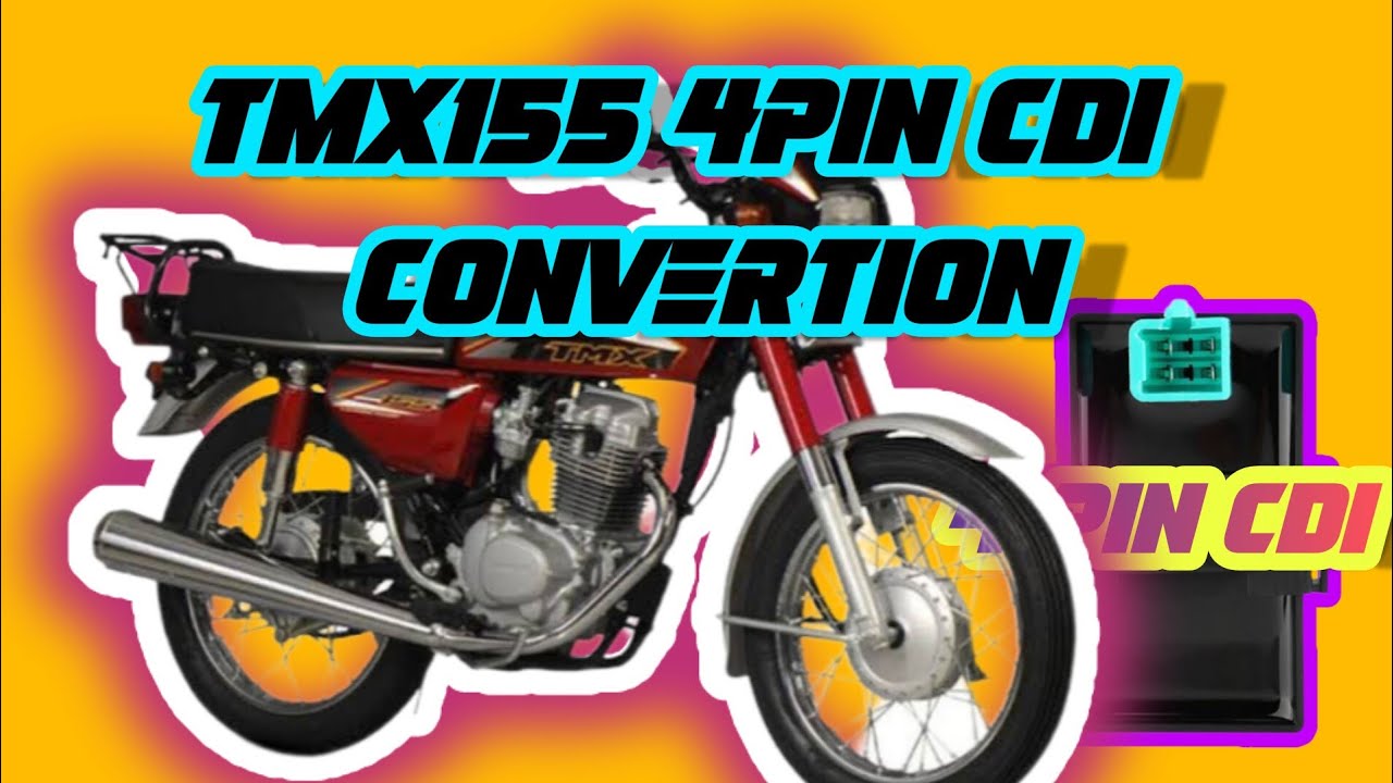 Tmx155 CDI  convertion to 4pin CDI battery operated/ step by step