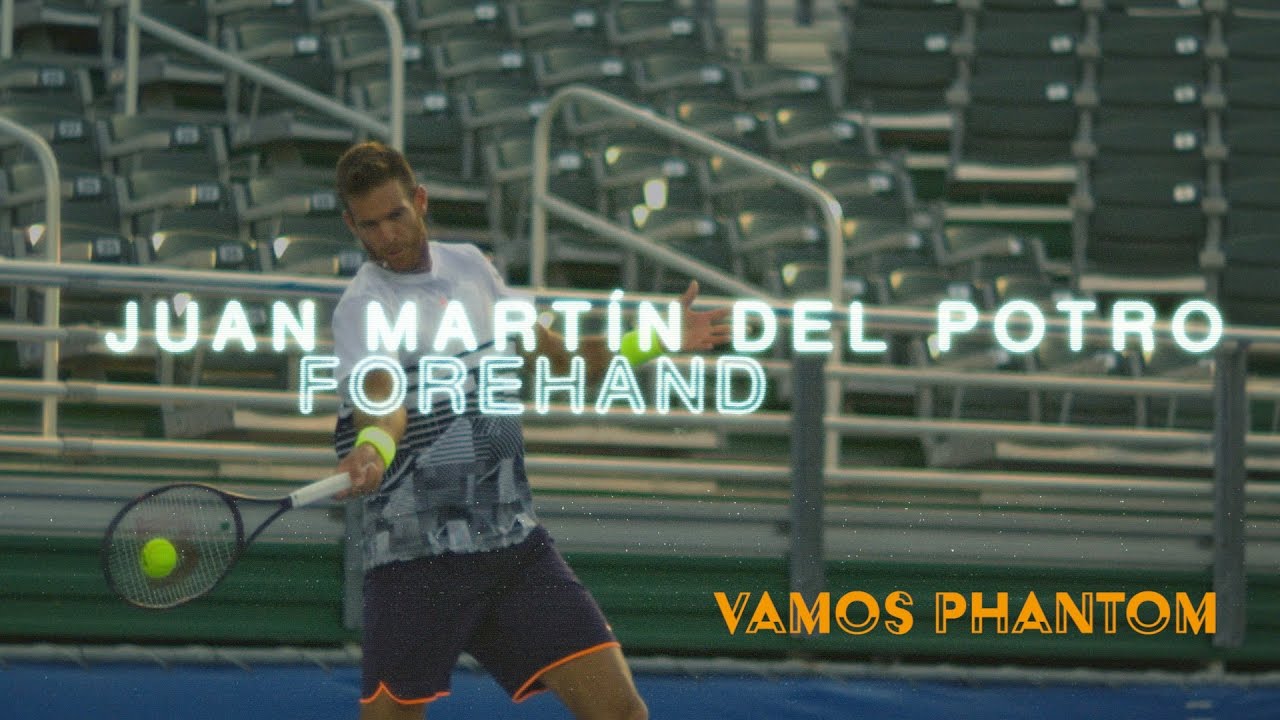 La mejor derecha del mundo... en cámara super lenta - Juan Martín del Potro