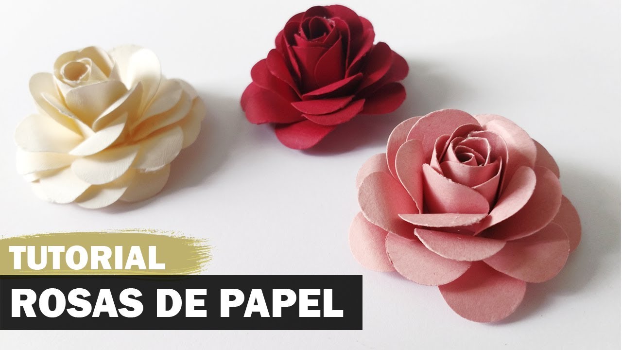 Como fazer uma rosa de papel