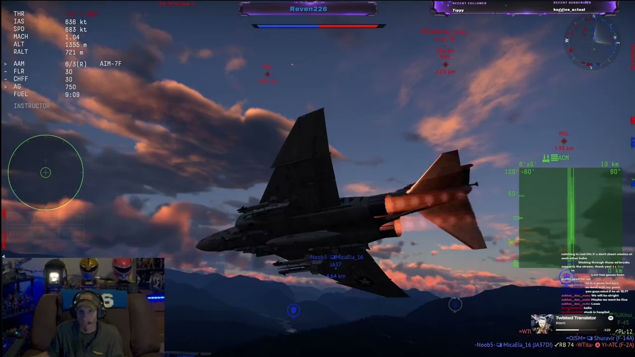 [18+] Reven's Ready Room // War Thunder Air Grind Day 373// ARB BR 14.3-? // USM (Part 10/22)