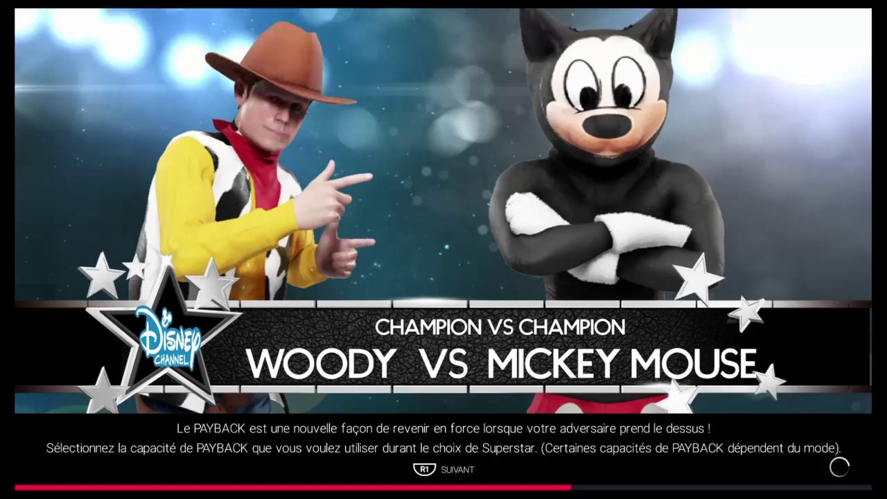 WOODY VS MICKEY MOUSE | WWE 2K19 #16