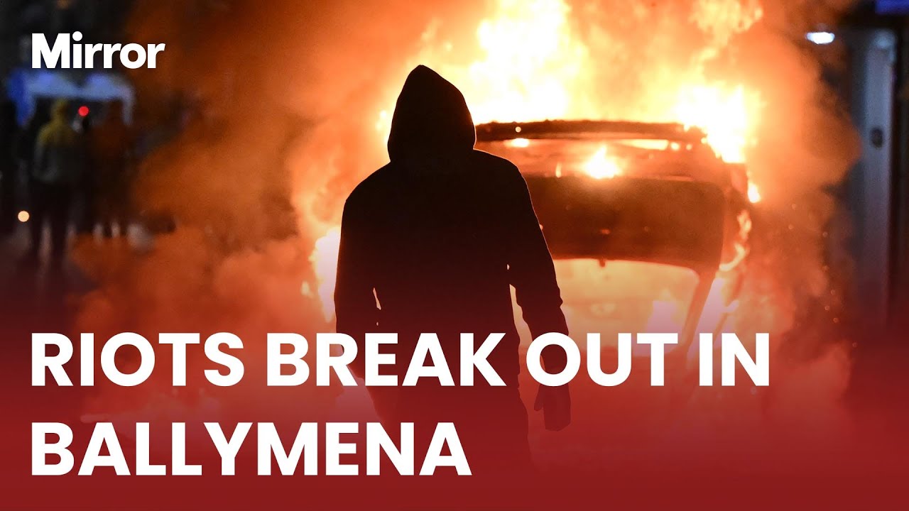 Thousands RIOT in second night of Ballymena disorder