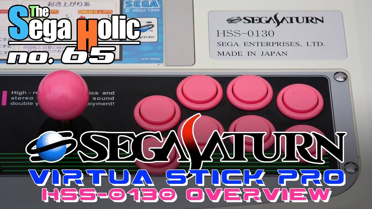 Virtua Stick Pro HSS-0130 Sega Saturn Dual Arcade Sticks Overview [ep. 65]