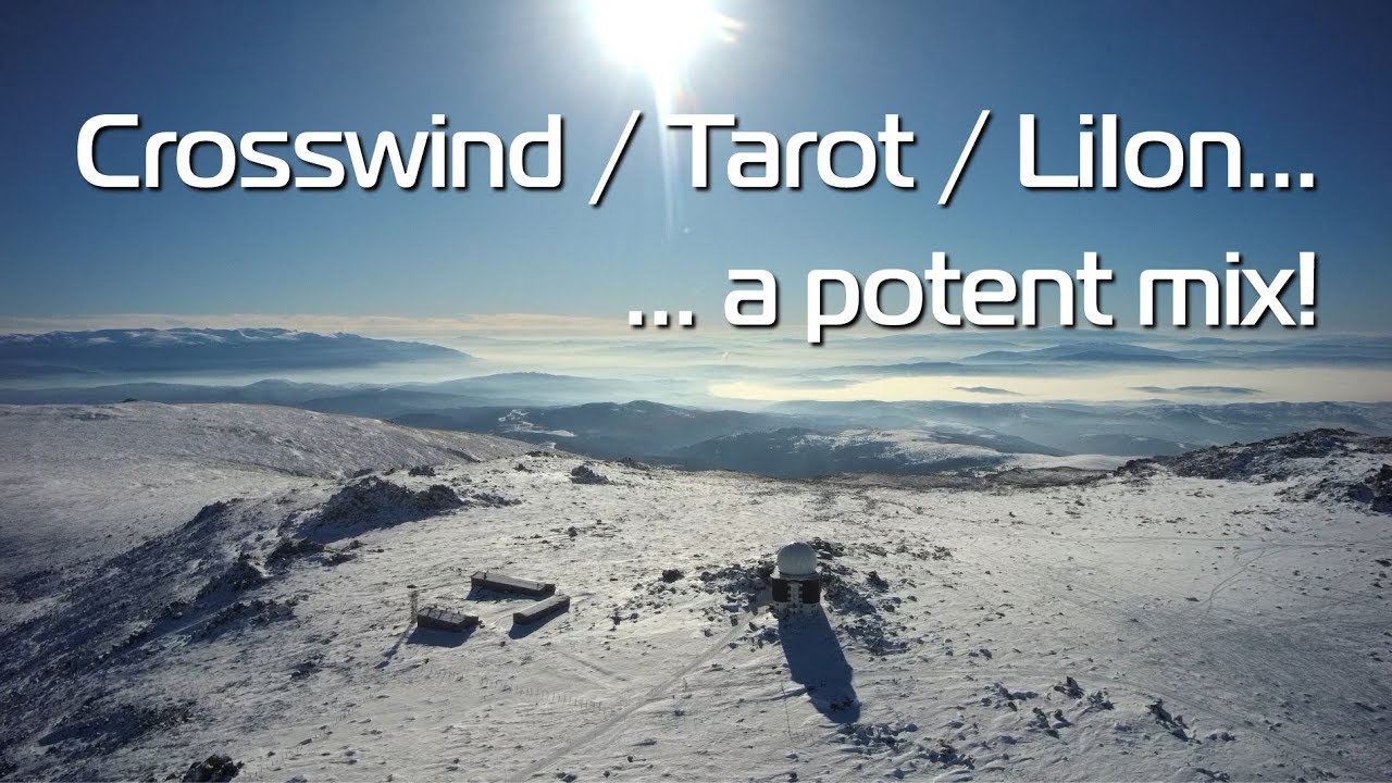 MFD Crosswind - LiIon battery and a Tarot 3DIII gimbal... a potent combination!
