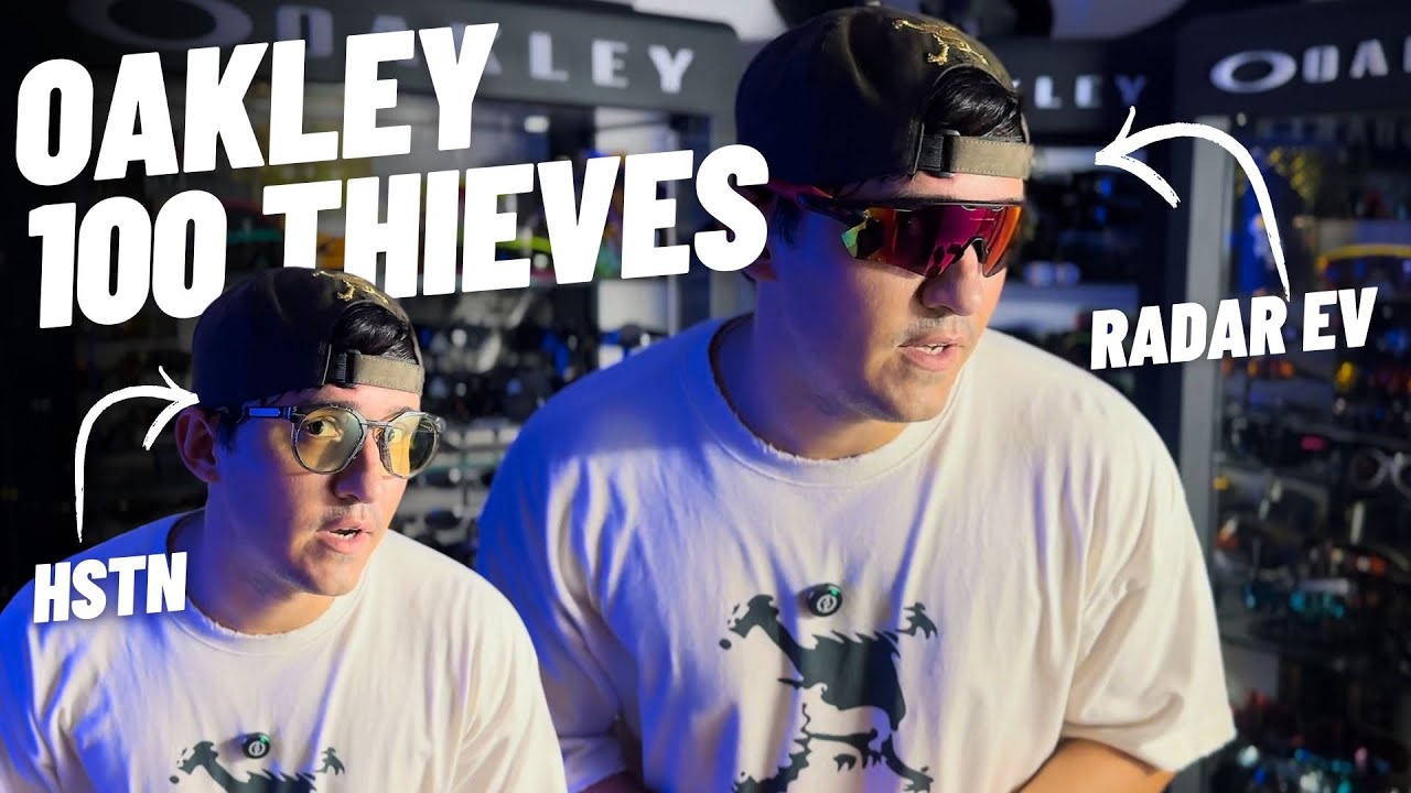 SAIU ANTES DA HORA!? | COLLAB OAKLEY X 100THIEVES - RADAR EV e HSTN OAKLEY