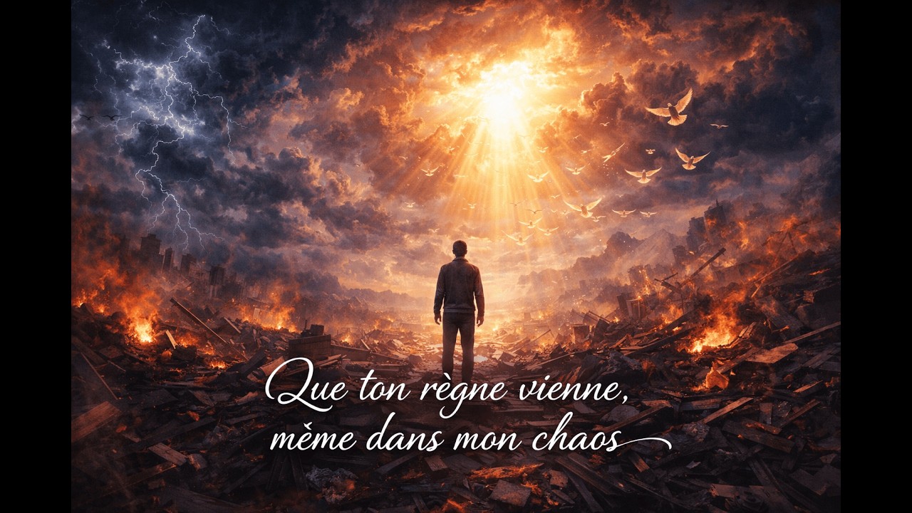 Que ton règne vienne, même dans mon chaos.