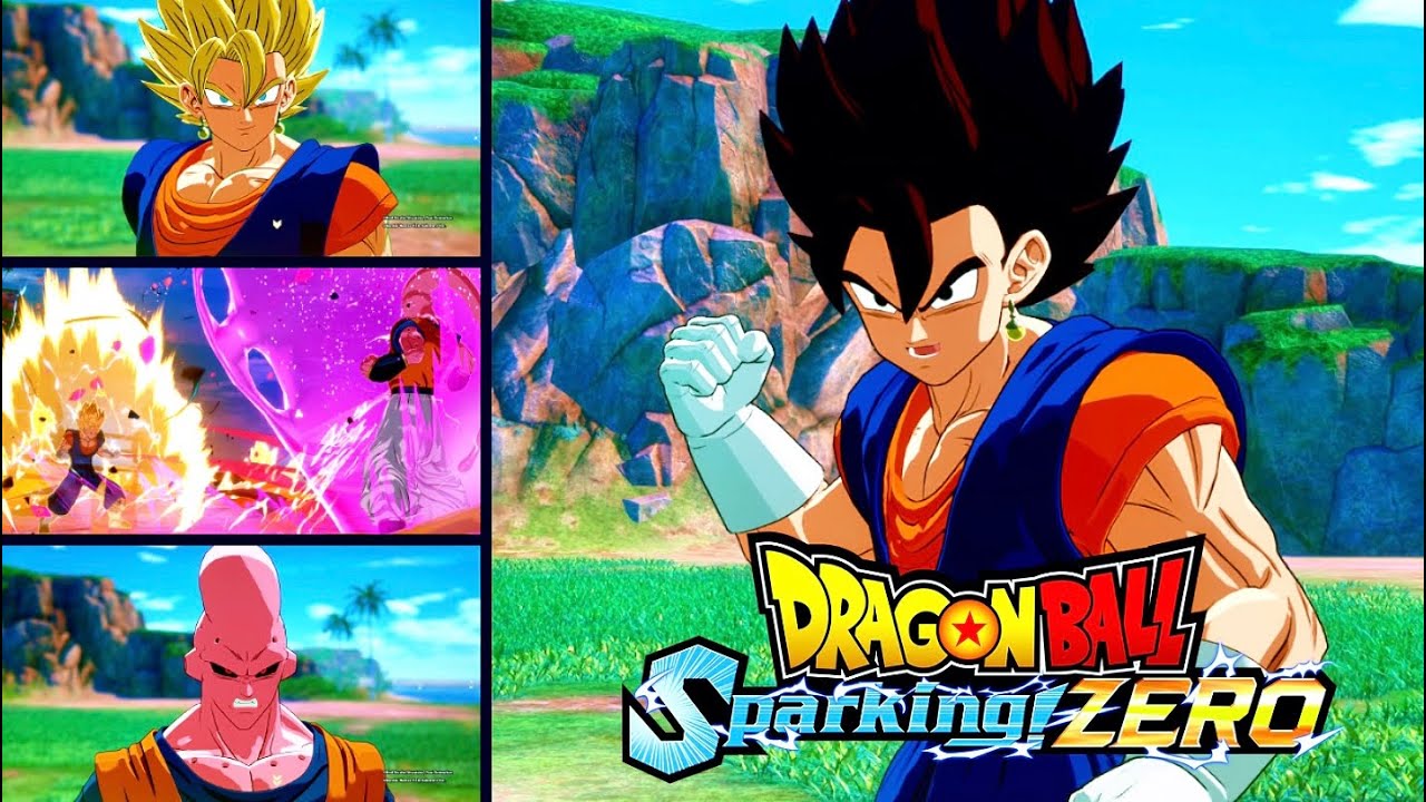 Super Vegito vs Super Buu(Gohan Absorbed)|Dragon Ball Sparking Zero Custom Battle Anime Fight Remake