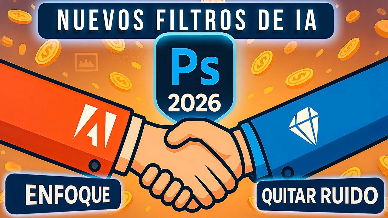 Alianza de Adobe y Topaz Labs: Nuevos filtros de IA (Enfoque + Quitar ruido) en Photoshop