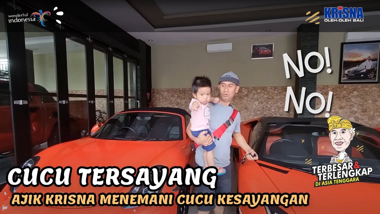 ALVA CUCU AJIK KRISNA GAKMAU NAIK LAMBO, AUDI, DAN PORSCHE