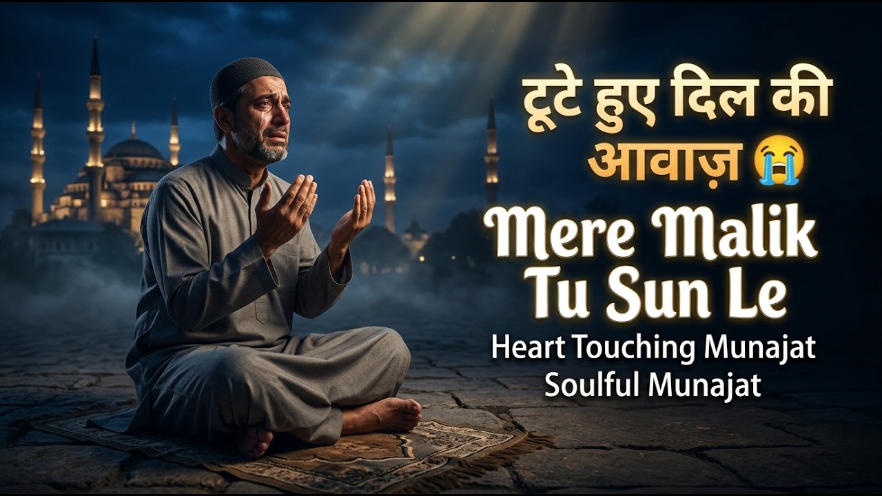  Mere Malik Tu Sun Le | टूटे हुए दिल की आवाज़ 😭 | Heart Touching Munajat | Soulful Munajat