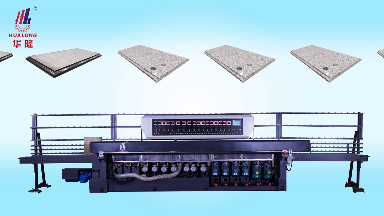 Automatic Combination Stone Grinding and Polishing Machine