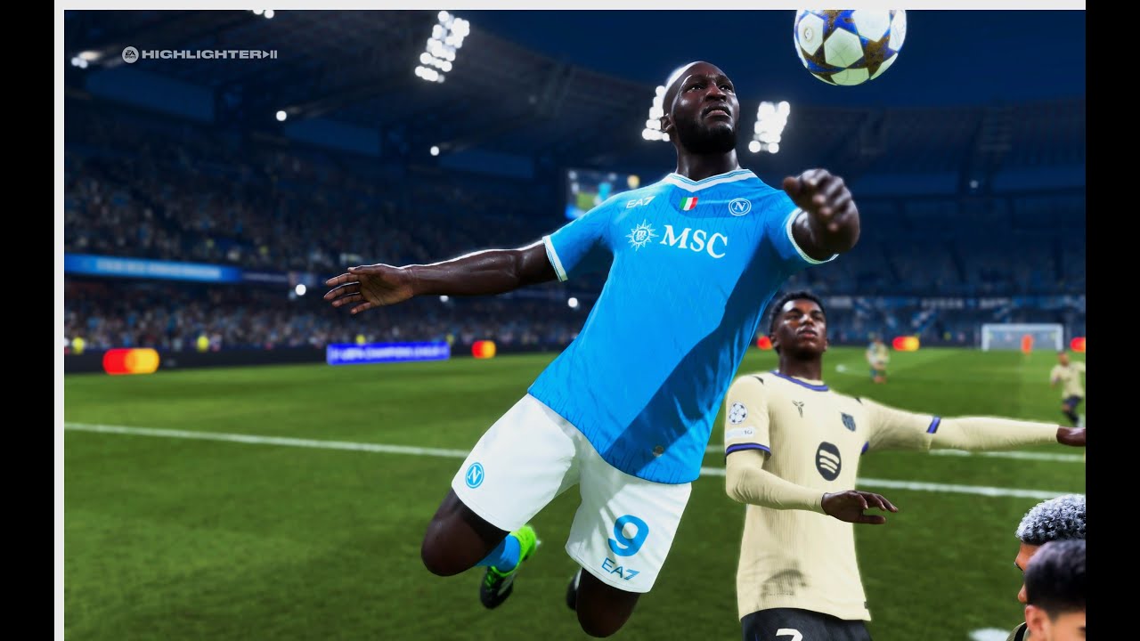 FC 26 - Lukaku Goal - Napoli vs Barcellona - Champions League - PS5