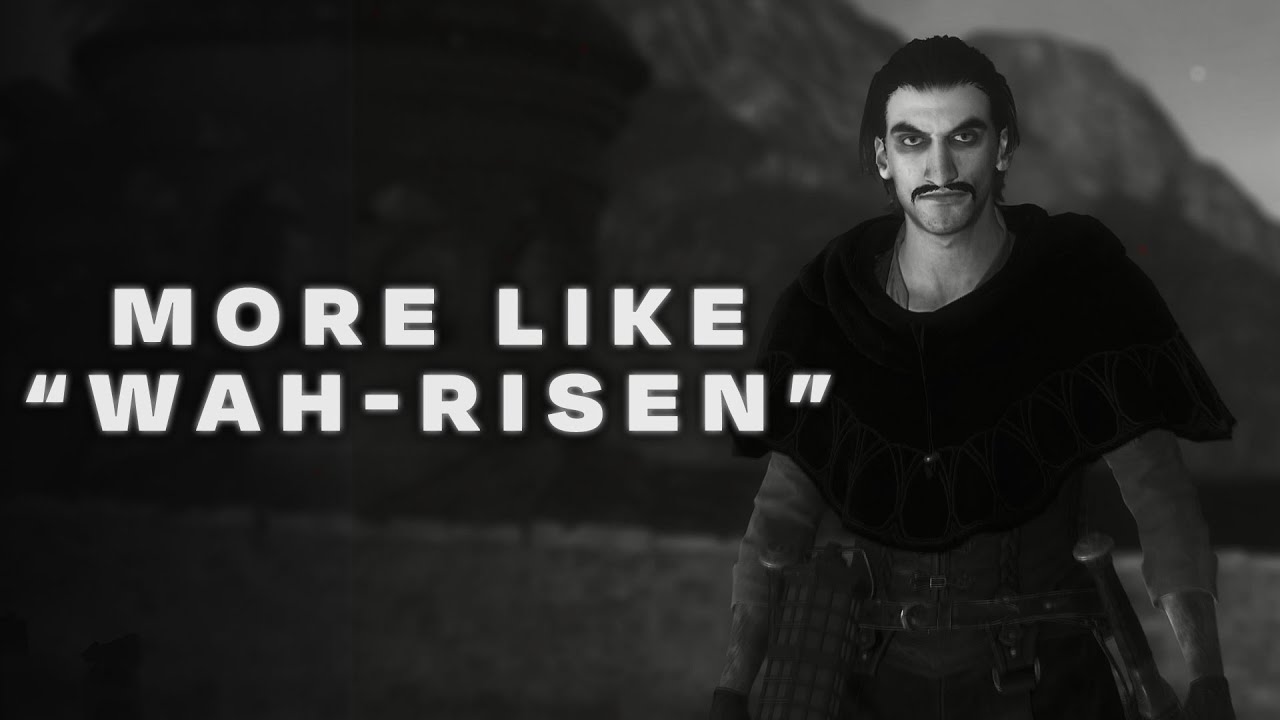 Dragon's Dogma 2 with Waluigi