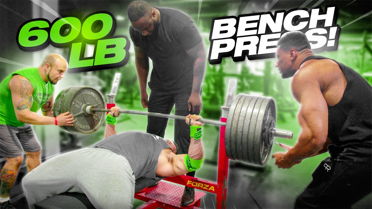 JOSEPH TUMBARELLO BENCHES 600 LBS AND 19 YEAR OLD ANTHONY ESCO BENCHES 520 LBS!