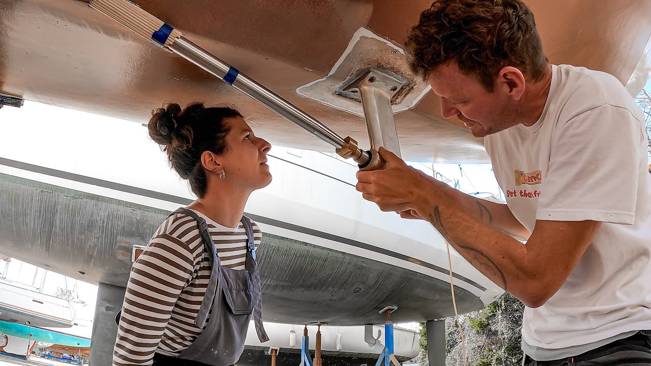 Shafted Again?! Fighting the P-Bracket for the Final Engine Fit - Sailing Seabird's Struggles