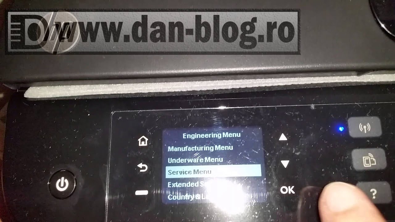 HP DeskJet 4645 Full Reset