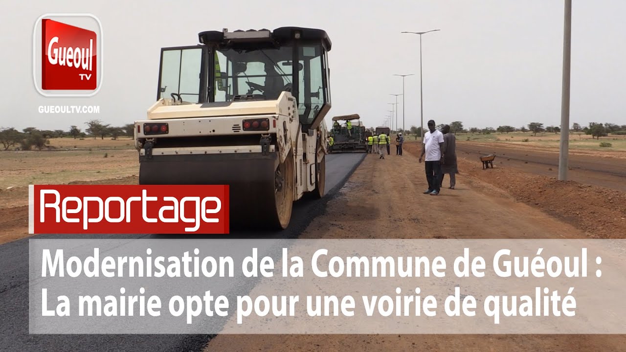 Modernisation de la Commune de Gu&eacute;oul : La mairie opte pour une voirie de qualit&eacute;