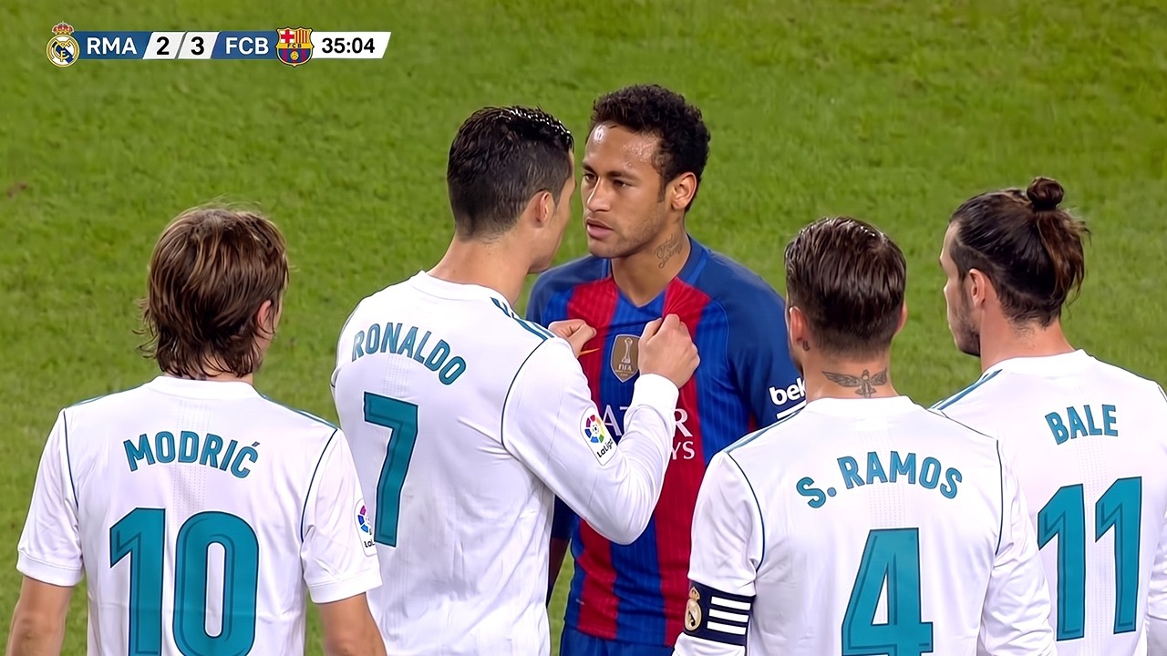 Neymar Jr MASTERCLASS vs Prime Real Madrid | 2017