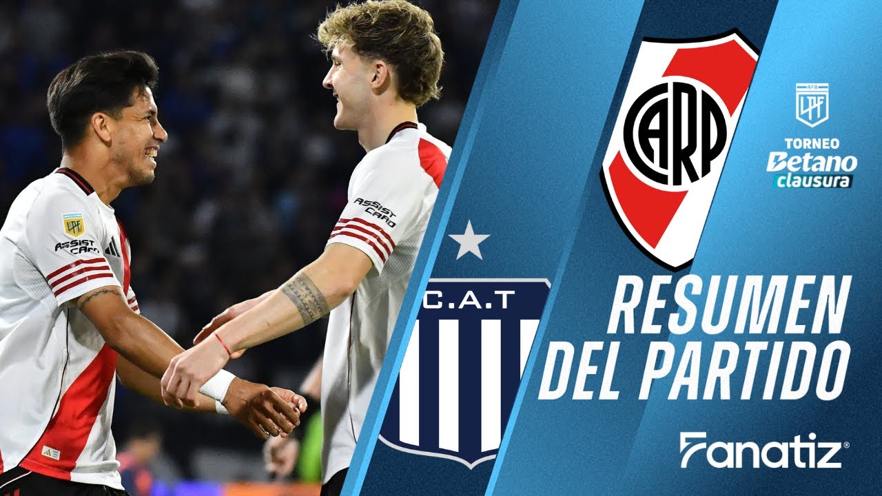 Talleres de Cordoba 0 vs. River Plate 2 - Resumen del Partido | #torneoclausura2025