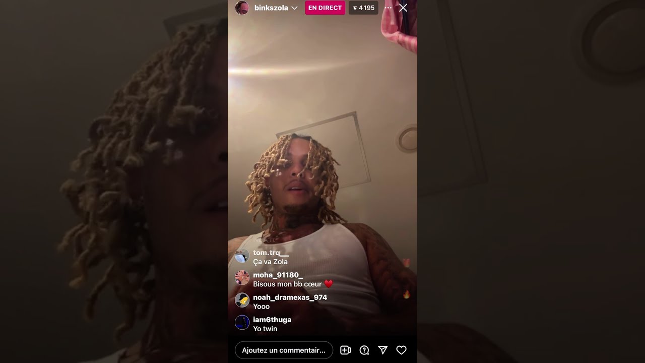 Zola live insta 🤔🆒