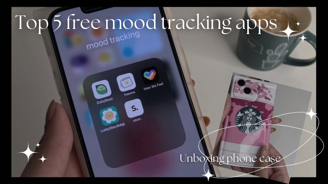 Cutest (and FREE) Mood Tracking Apps for Android/iOS + iPhone Case unboxing 🧚‍♀️
