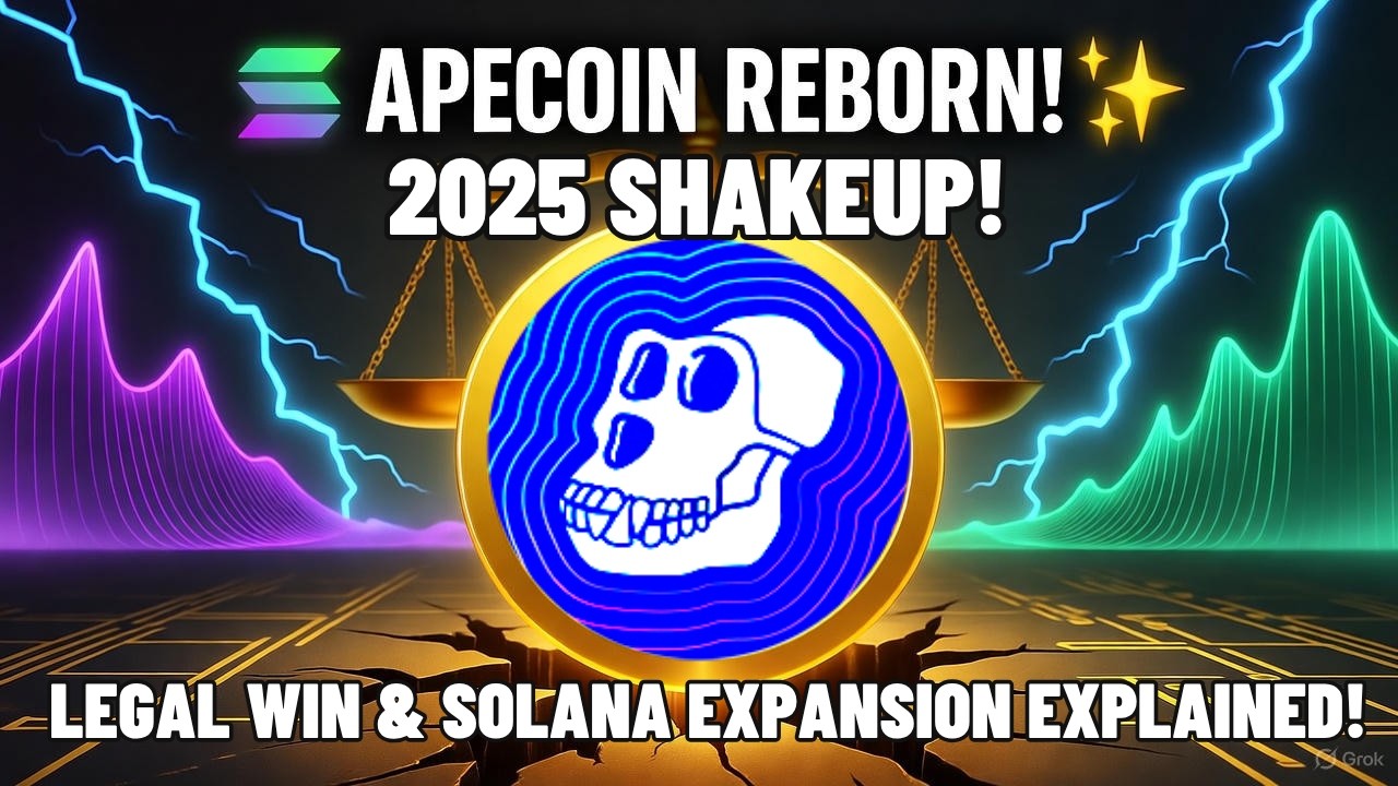 Перестановки ApeCoin в 2025 году! 🚀 DAO исчез, легальная победа и расширение Solana &mdash; всё подробно!