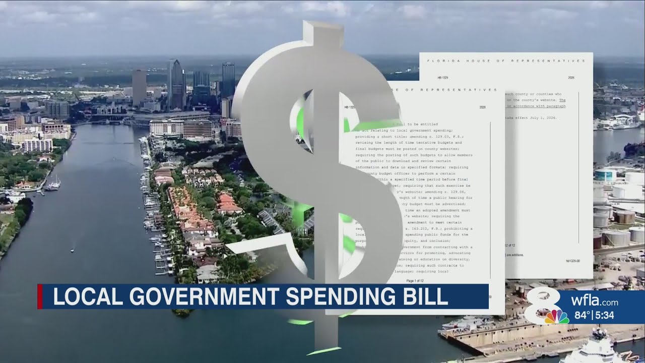 Florida passes bill for more transparency in local spending