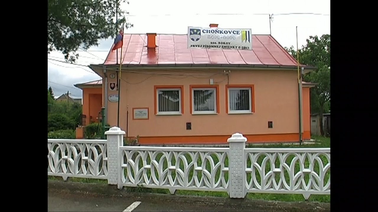 Choňkovce 600. výročie prvej písomnej zmienky o obci