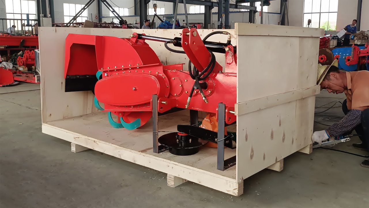Single side rice field Ridge plastering machine single plywood package