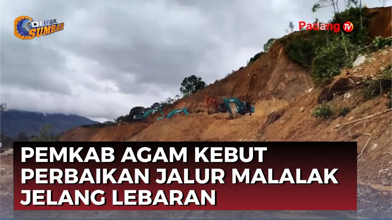 Jalur Malalak Segera Dibuka Kembali untuk Arus Lebaran
