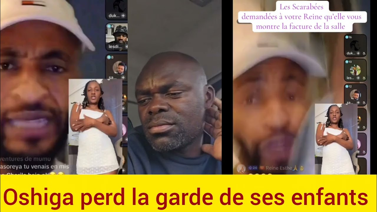 Oshiga perd la garde de son enfant a cause d’ un camerounais les larmes de sa 