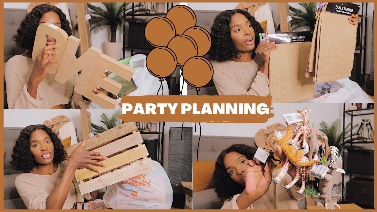 PARTY PLANNING + MASSIVE FIRST BIRTHDAY PARTY DECOR HAUL
