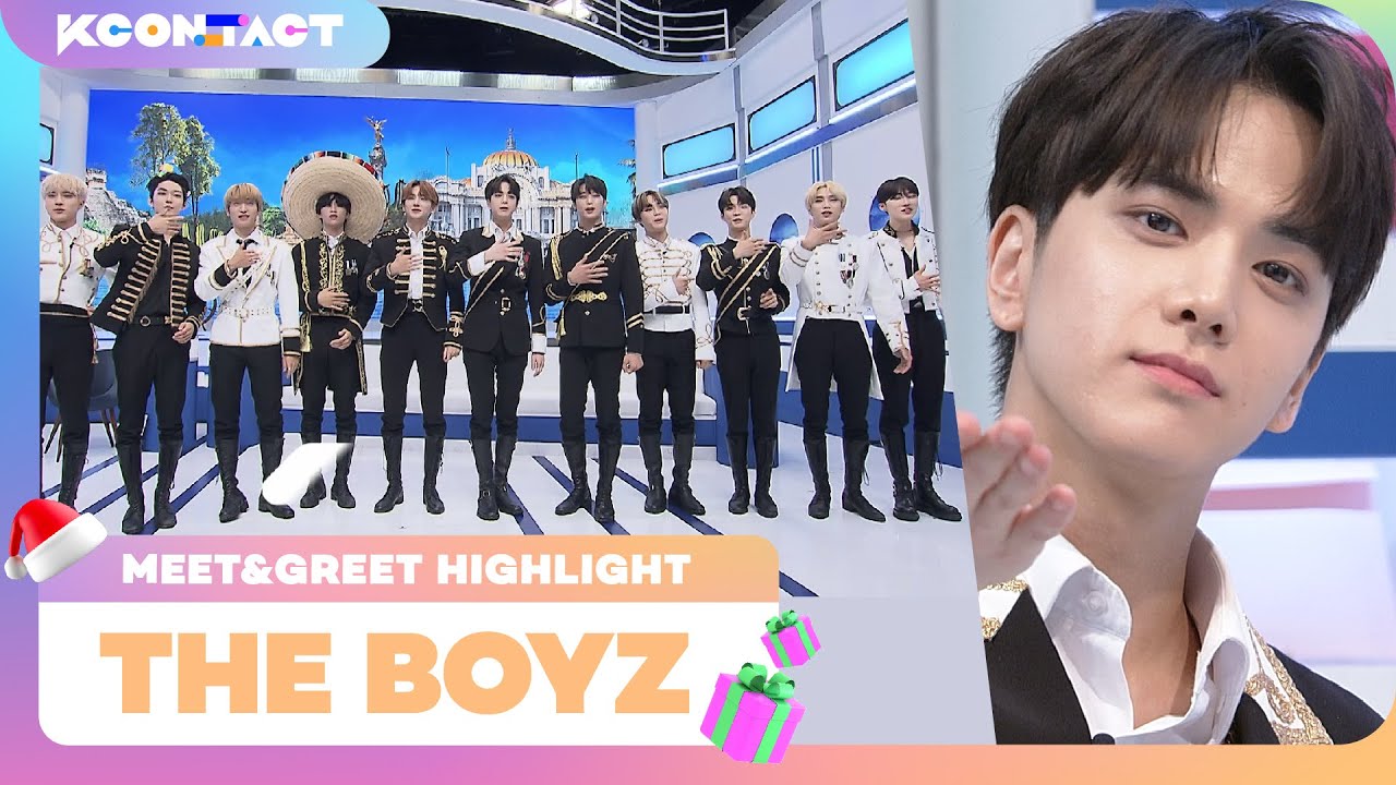 THE BOYZ (더보이즈) | MEET&GREET HIGHLIGHT | S4 | KCON:TACT SPECIAL WEEKS 🎅