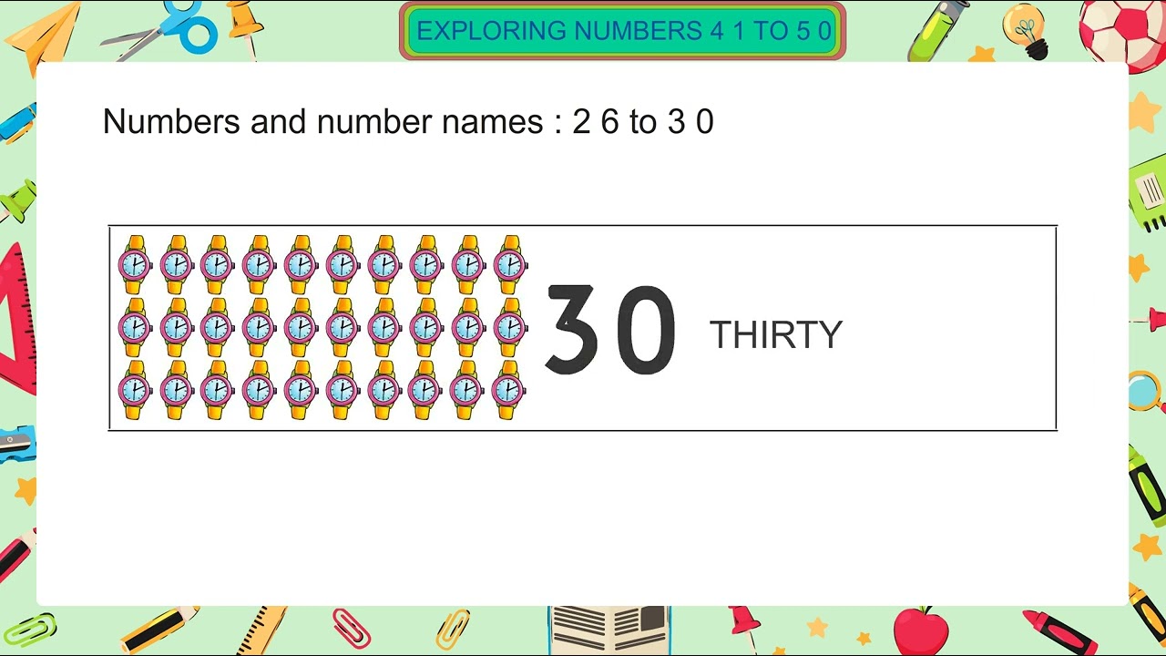 Ch 17 | Jay Cee | Active Math | Pre Primer | Exploring Numbers 41 To 50 | For children