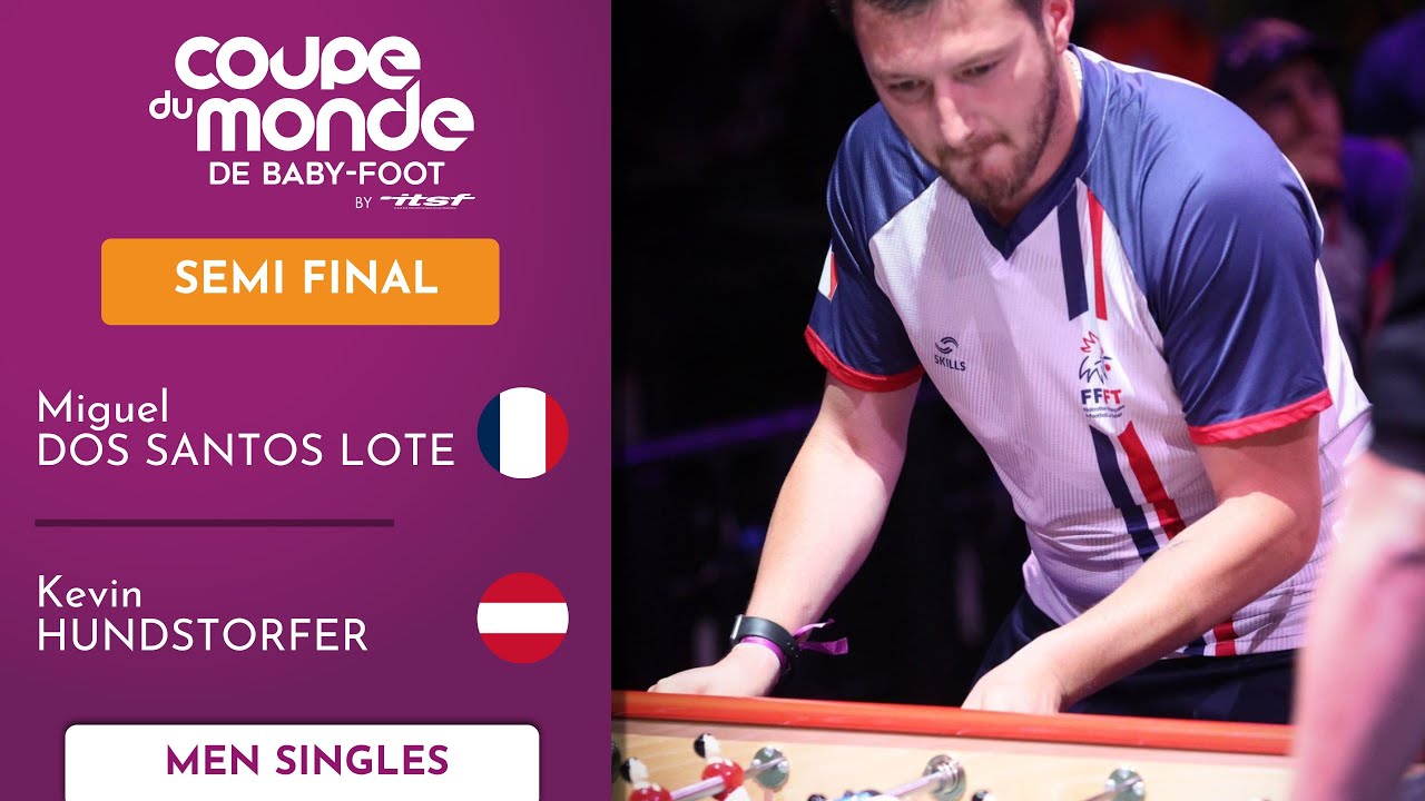 2022 ITSF World Cup - Men Singles Semi-Final - Kevin HUNDSTORFER 🇦🇹 - Miguel DOS SANTOS LOTE 🇫🇷