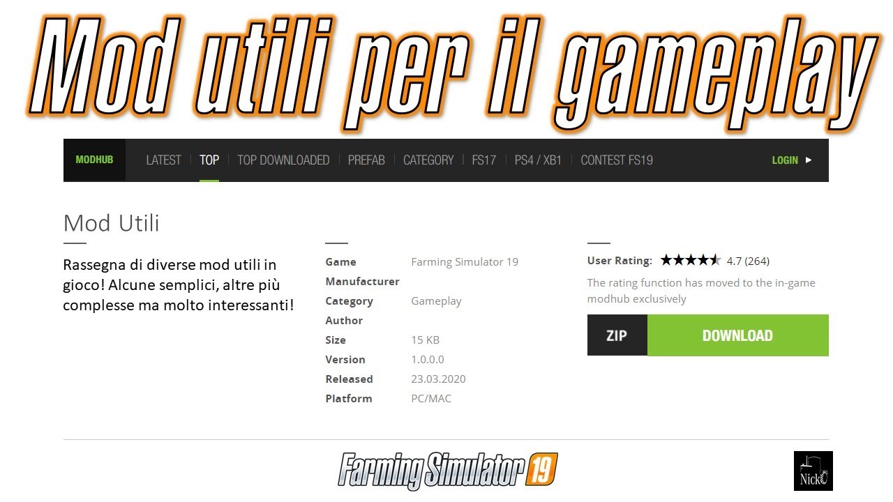 Farming Simulator 19 🧰 MOD UTILI PER IL GAMEPLAY - 