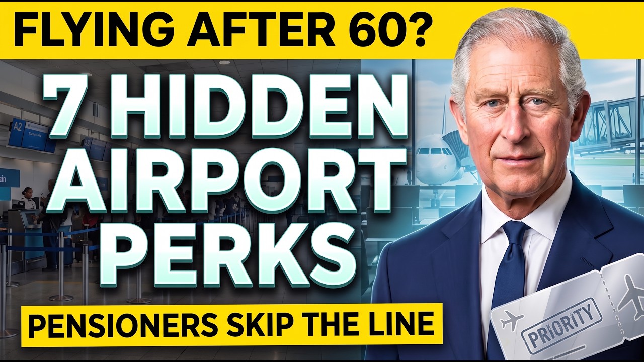 ✈️ ЛЕТАЕТЕ ПОСЛЕ 60? УЗНАЙТЕ О 7 СКРЫТЫХ ЛЬГОТАХ В АЭРОПОРТАХ ВЕЛИКОБРИТАНИИ, О КОТОРЫХ НЕ ЗНАЮТ ...