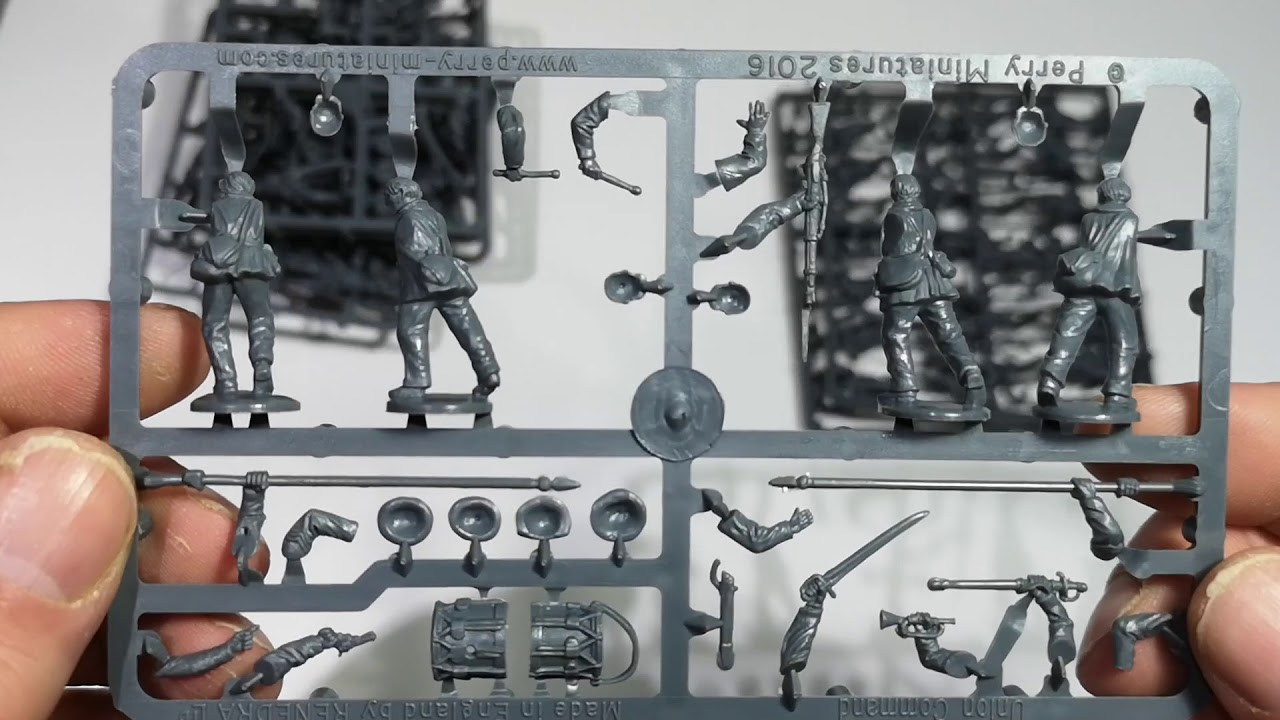 Perry 28mm Plastic ACW Union Infantry Sack Coats Unboxing