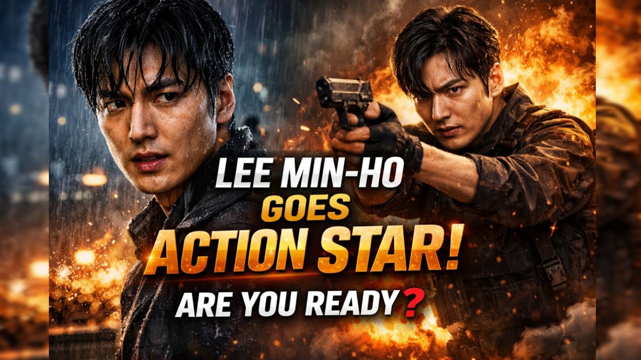 🤯🥵🔥You Won’t Believe Lee Min-ho’s First Action Shooting Scene!🤔🤯