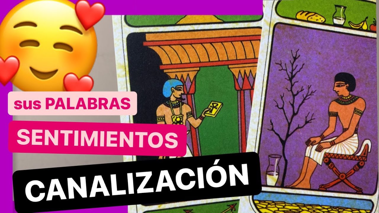 ⚡ CANALIZACI&Oacute;N: Sus palabras en este instante 💞 TAROT INTERACTIVO