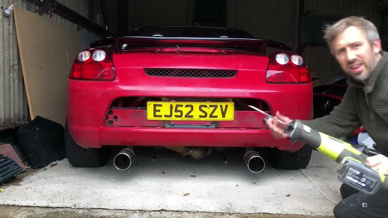 Mr2 rear bumper mod or ruined rear bumper🤔