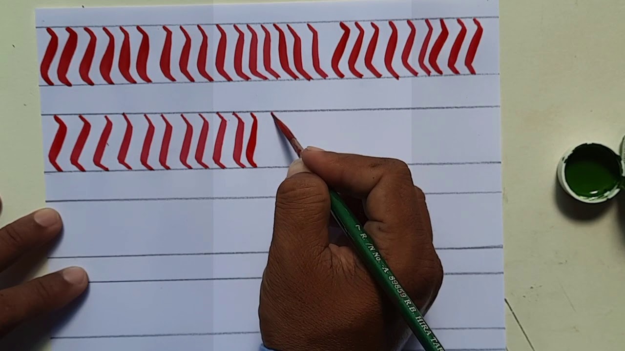 Round Brush Techniques part 3 “S” Stroke