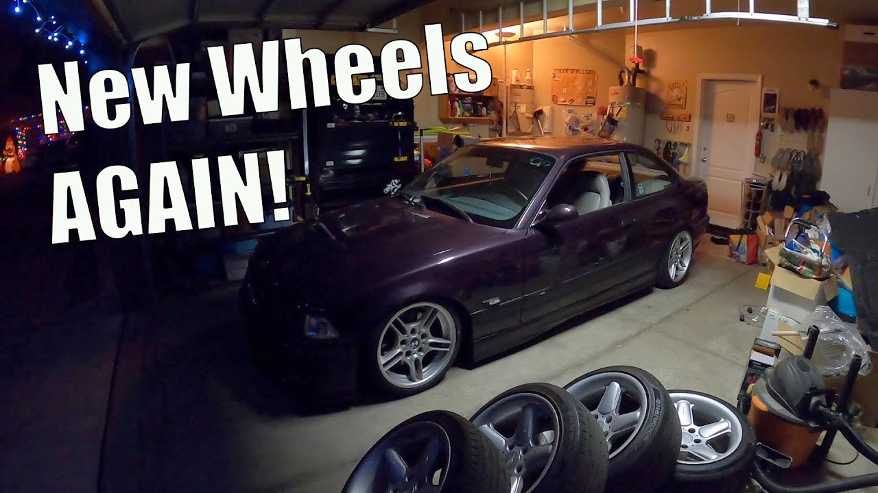 E36 M3 Gets New Wheels...AGAIN!