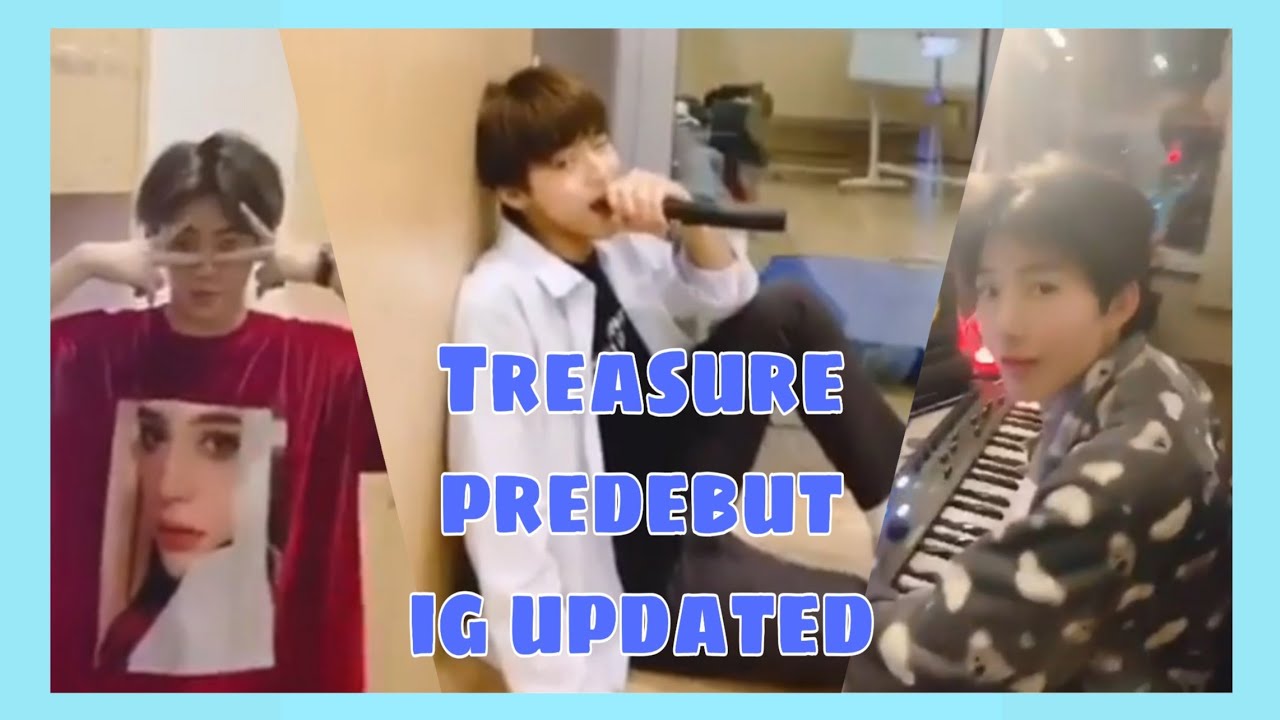 Treasure Pre Debut Videos [Instagram Updated]