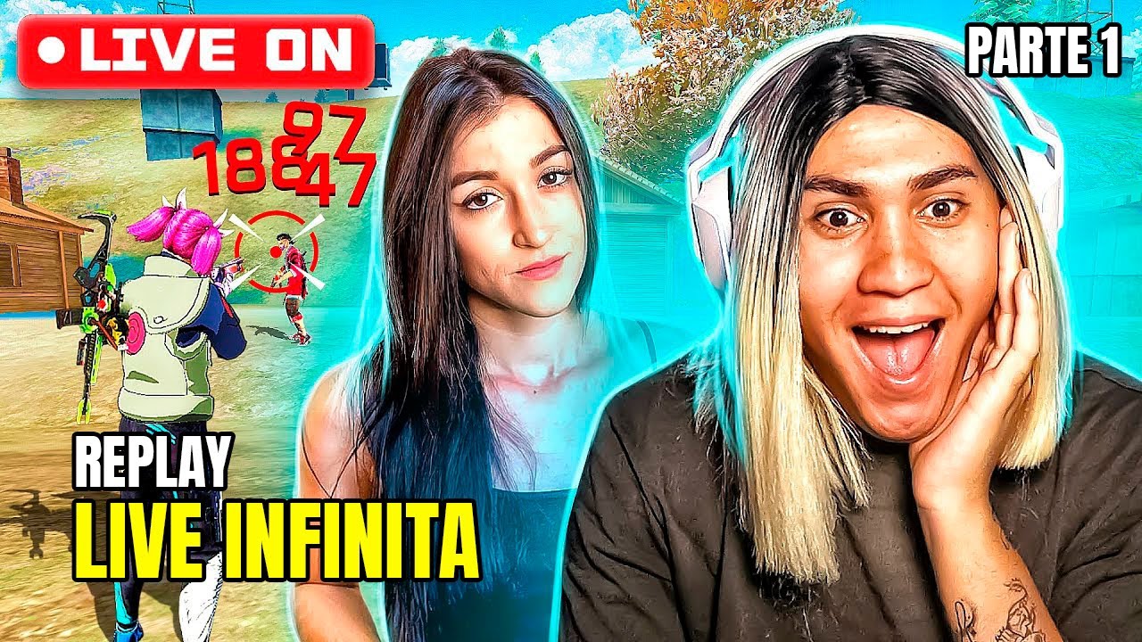 REPLAY - LIVE INFINITA COM @MarcellaFF  (PARTE 1)