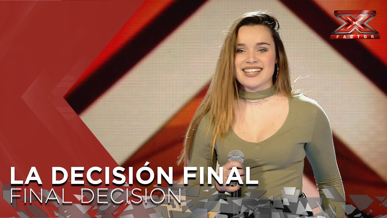 Lara | Risto Mejide & India Mart&iacute;nez | La Decisi&oacute;n Final | Factor X 2018